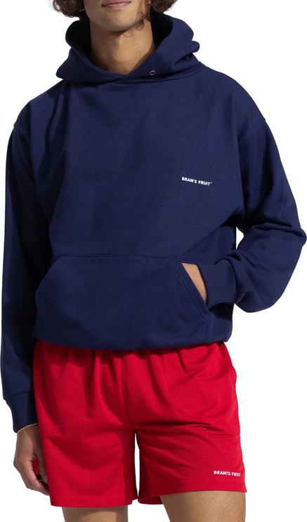 Bram's Fruit Eyelet Hoodie - Navy