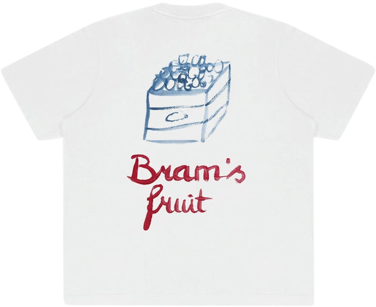Bram's Fruit Crate Acrylic T-Shirt - White