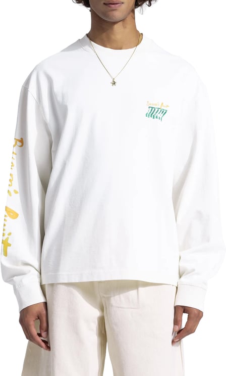 Bram's Fruit Canopy Acrylic Longsleeve - White