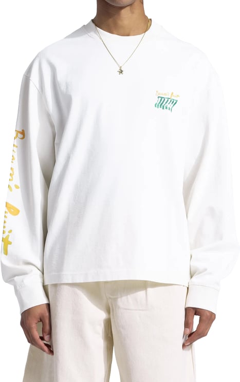 Bram's Fruit Canopy Acrylic Longsleeve - White