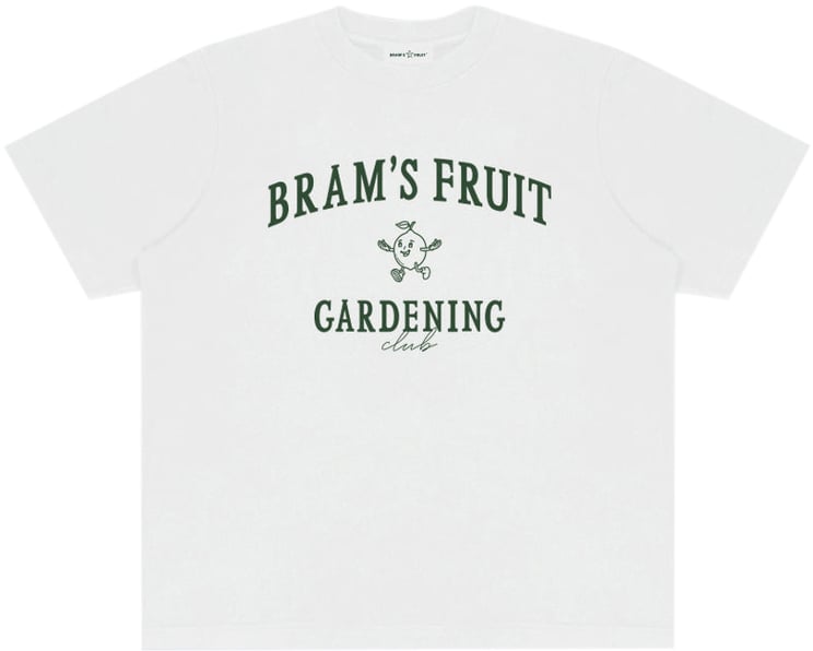 Bram's Fruit Gardening Club T-Shirt - White