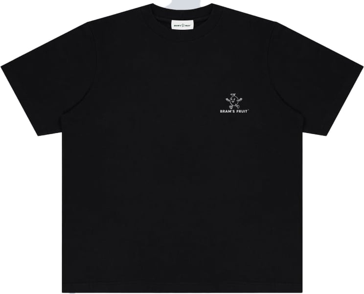 Bram's Fruit Outline T-Shirt - Black