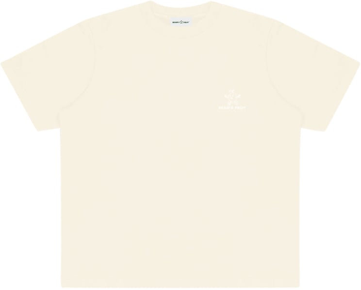 Bram's Fruit Outline T-Shirt - Beige