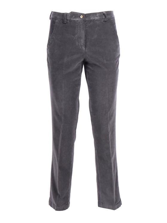Briglia Straight Leg Textured Corduroy Straight-Leg Pants