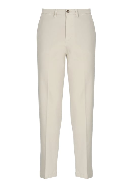 Briglia Ivory Jeangw Straight-Leg Pants