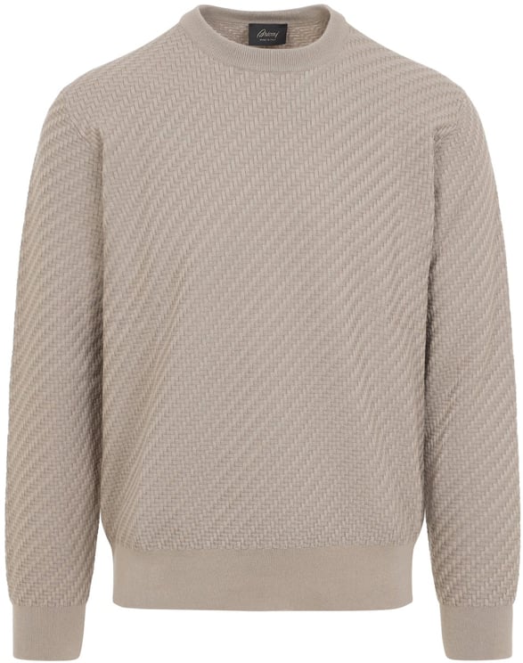 Brioni Brioni Cotton And Silk Pullover