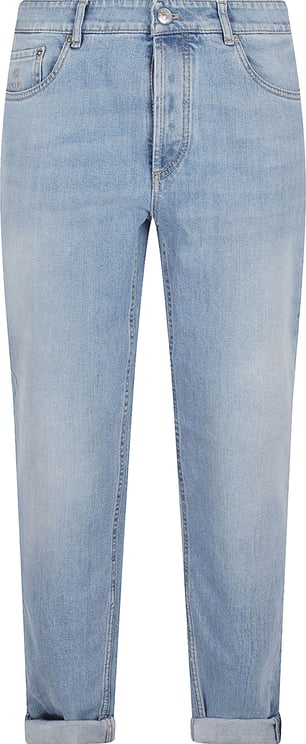 Brunello Cucinelli Straight-Leg Denim Jeans