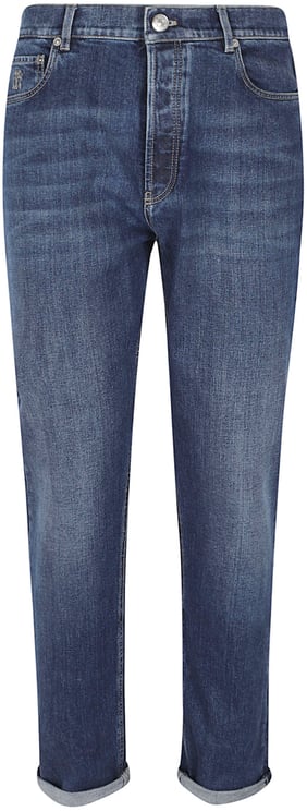 Brunello Cucinelli Straight-Fit Denim Jeans