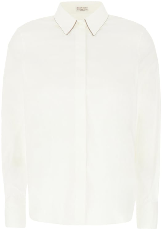 Brunello Cucinelli Brunello Cucinelli White poplin shirt