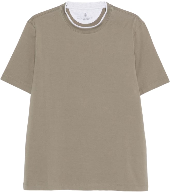 Brunello Cucinelli T-Shirts And Polos Green
