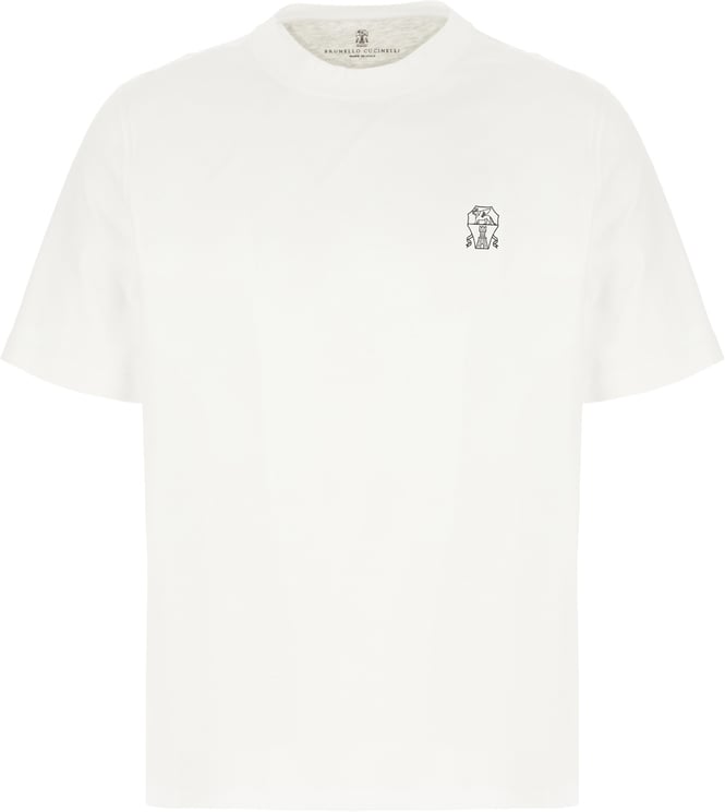 Brunello Cucinelli Brunello Cucinelli White cotton t-shirt