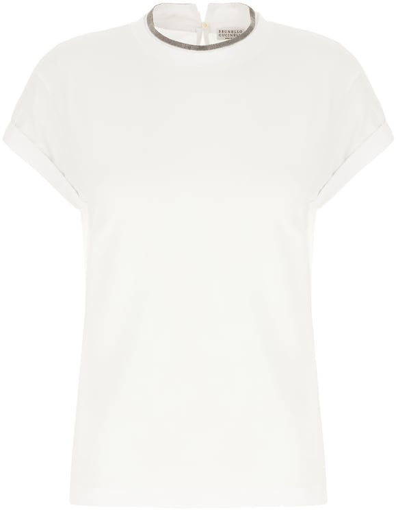 Brunello Cucinelli Brunello Cucinelli White cotton t-shirt