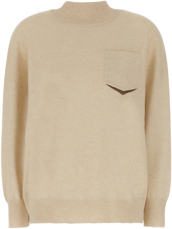 Brunello Cucinelli Brunello Cucinelli Sand cashmere sweater