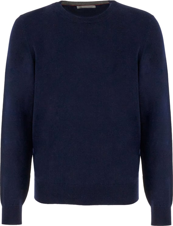 Brunello Cucinelli Brunello Cucinelli Midnight blue cashmere sweater