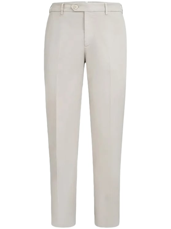 Brunello Cucinelli Tailored Trousers with Pressed Creases and Cuffed Hem