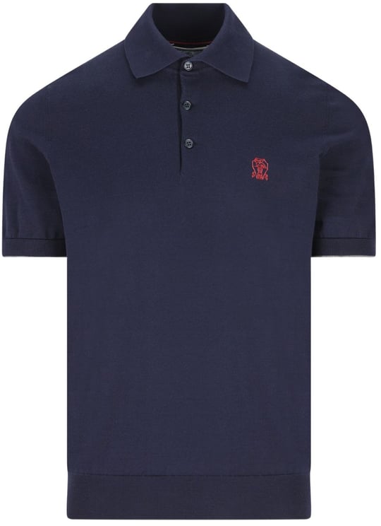 Brunello Cucinelli T-Shirts And Polos Blue