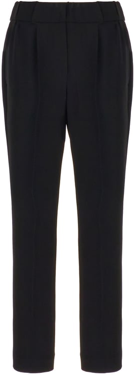 Brunello Cucinelli Brunello Cucinelli Black acetate blend pants