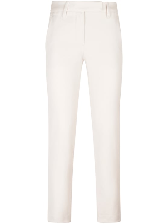 Brunello Cucinelli Cropped Tailored Trousers with Minimalist Design