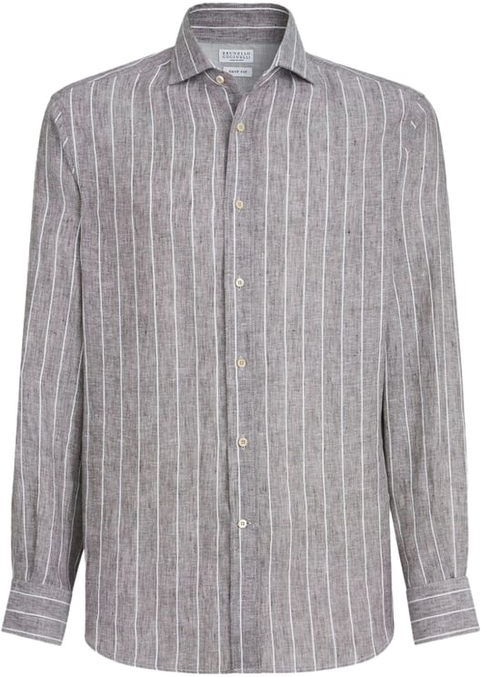 Brunello Cucinelli Shirts Clear Blue