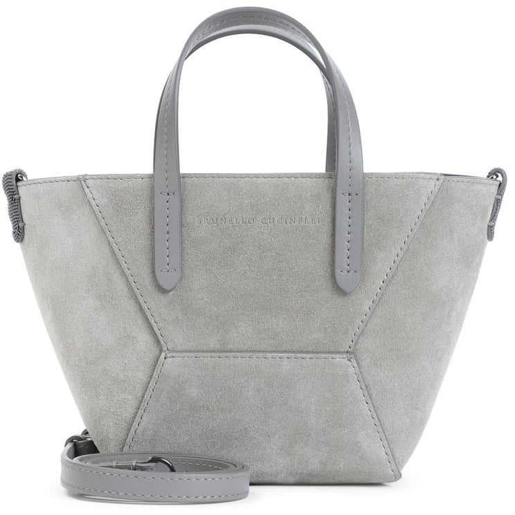 Brunello Cucinelli Brunello Cucinelli Suede Duomini Bag