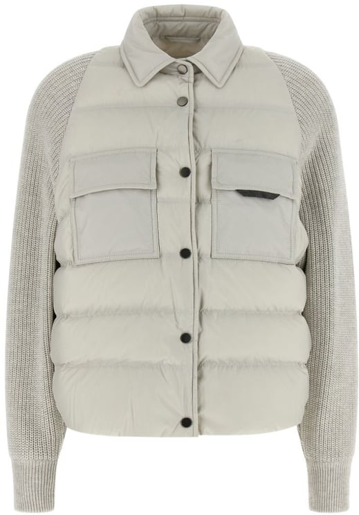 Brunello Cucinelli Coats Grey