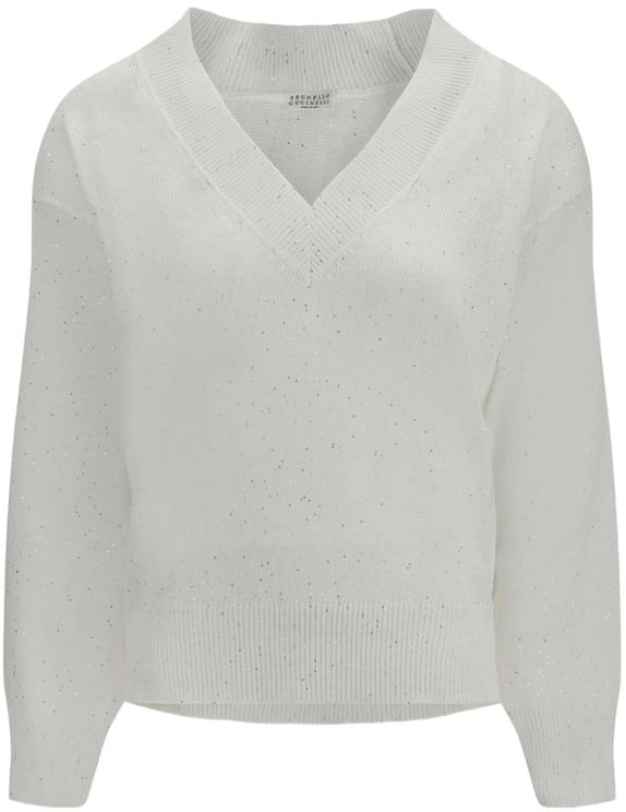 Brunello Cucinelli Sweaters White