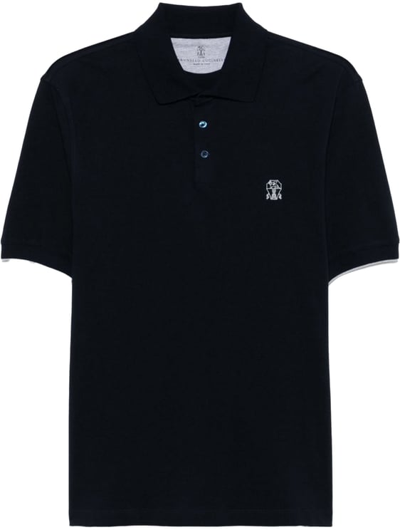 Brunello Cucinelli T-Shirts And Polos Blue