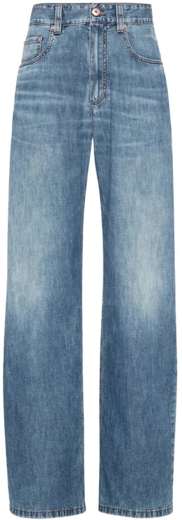 Brunello Cucinelli pantalone denim divers