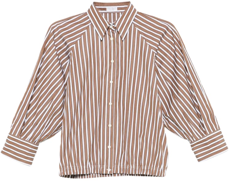 Brunello Cucinelli Shirts Brown