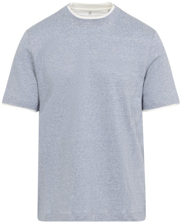 Brunello Cucinelli Brunello Cucinelli Bicolor T-Shirt