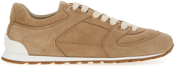 Brunello Cucinelli Brunello Cucinelli Camel suede sneakers