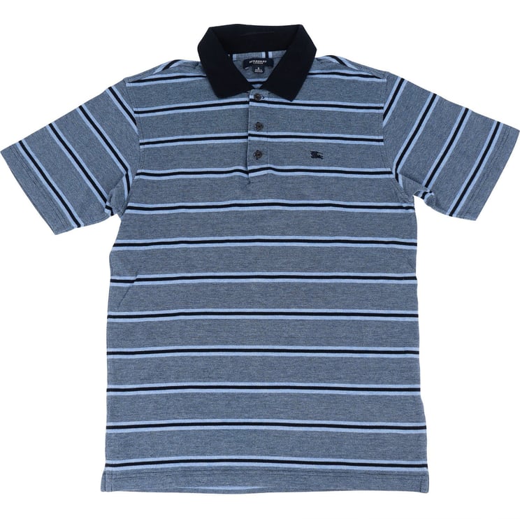 Burberry Burberry Blue Label Striped Polo Shirt (M)