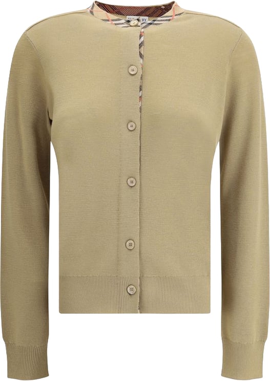 Burberry Burberry Brown Wool Oves Aries Cardigan