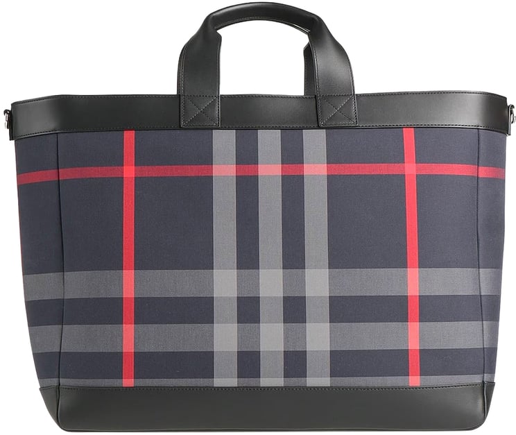 Burberry burberry - Handbags - ormond-chkbin-navy