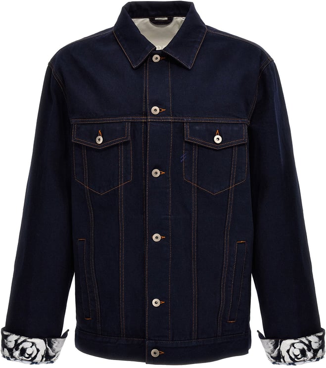 Burberry Burberry Blue Cotton Denim Jacket