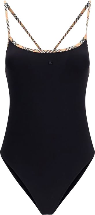 Burberry Burberry Black Polyamide One-Piece Swimsuit