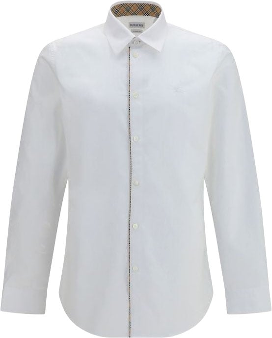 Burberry Burberry White Cotton Dress Shirt