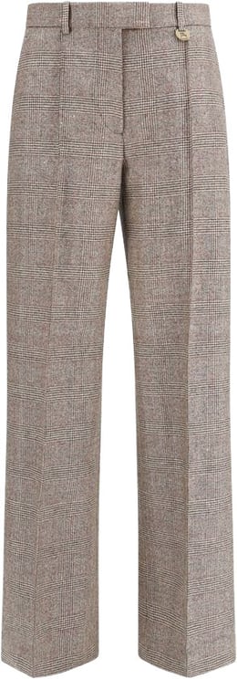 Burberry Burberry Beige Wool Oves Aries Dress Pants