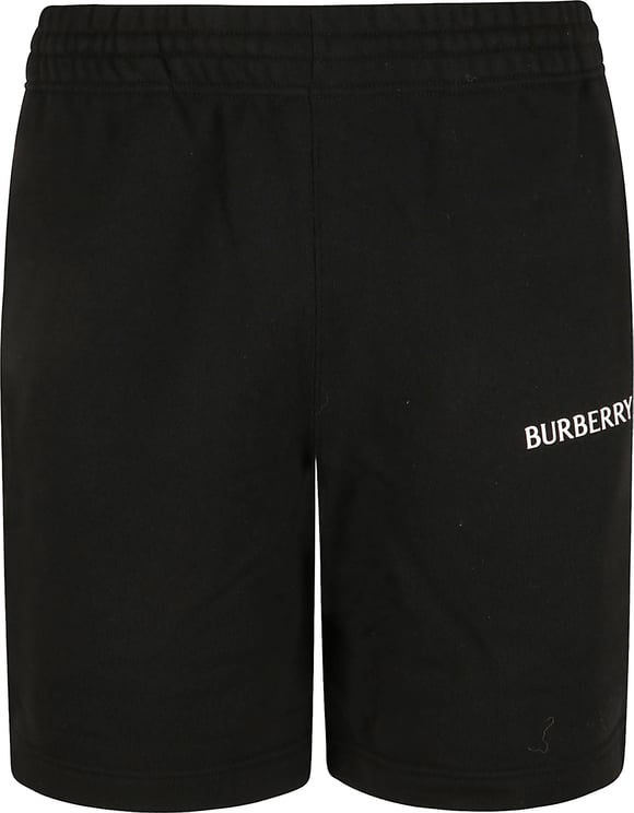 Burberry Black Shorts with Adjustable Drawstring
