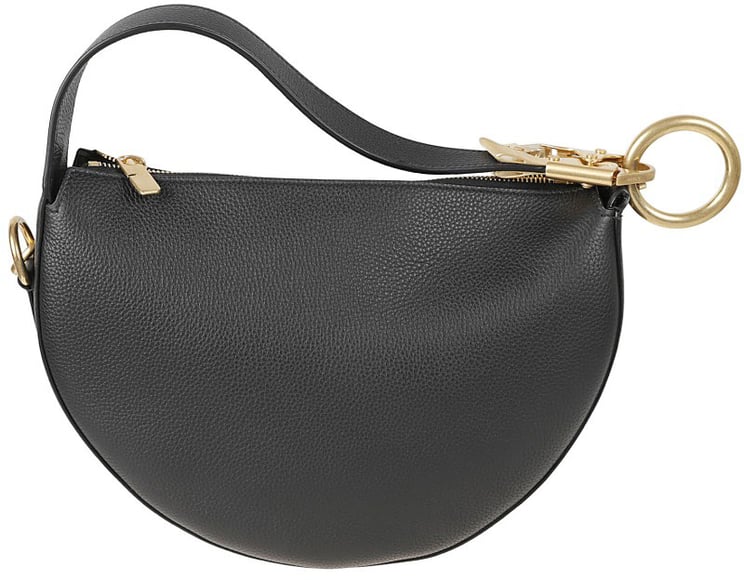 Burberry Textured Leather Handbag