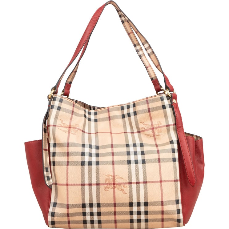 Burberry Burberry Smoked Check Canterbury Hobo Shoulder Bag
