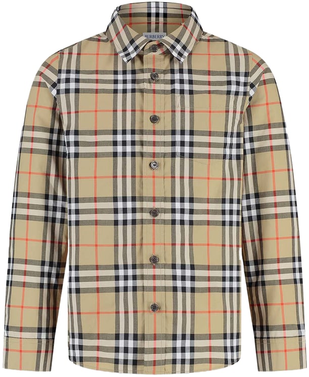 Burberry Kid Boy Shirts