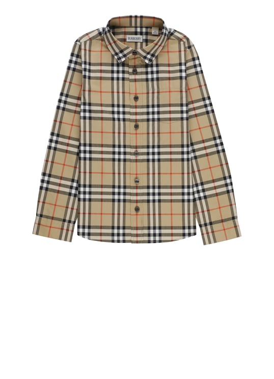 Burberry Kid Boy Shirts
