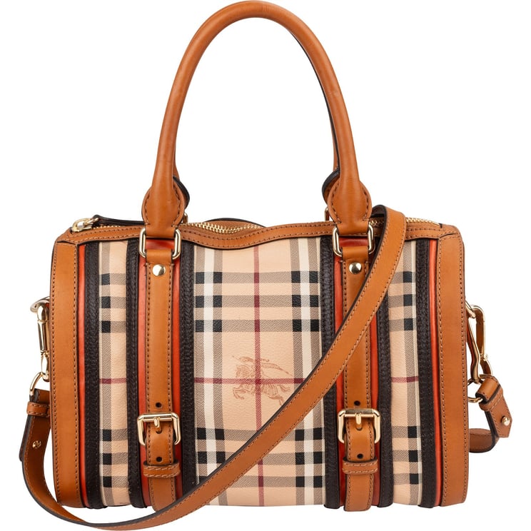 Burberry Burberry Nova-Checl Small Alchester Bowling Handbag