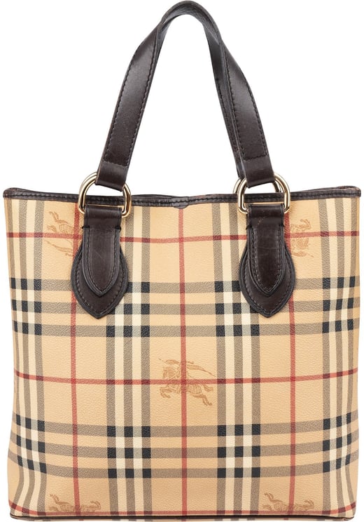 Burberry Burberry Haymarket Nova-Check  Tote Handbag