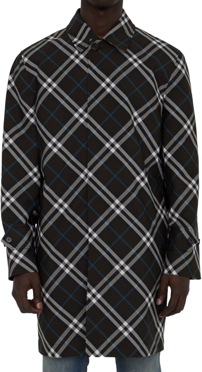 Burberry Check medium trench coat