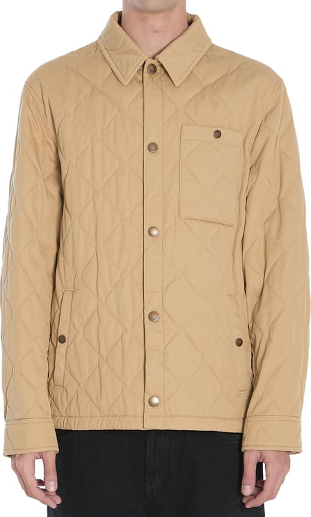 Burberry Quilted Gabardine Jacket