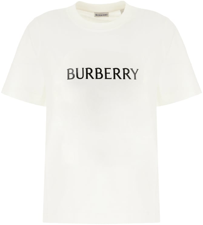Burberry Burberry Ivory cotton t-shirt