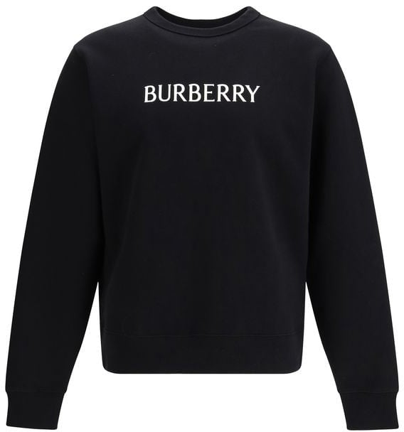 Burberry Burberry Black Cotton Sweatshirt