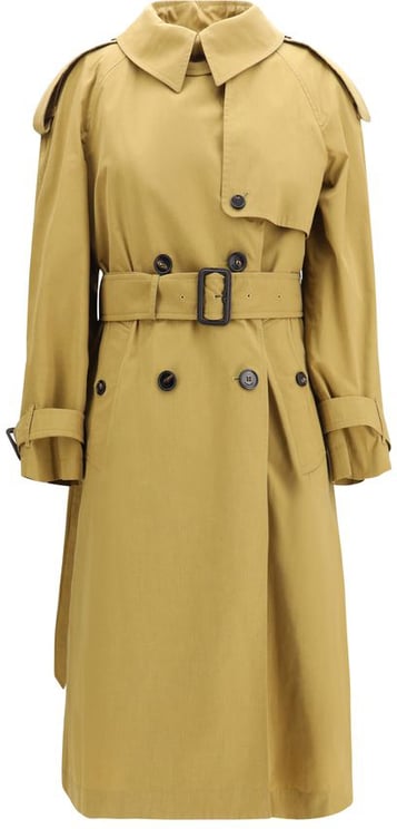 Burberry Burberry Beige Polyester Trench Coat